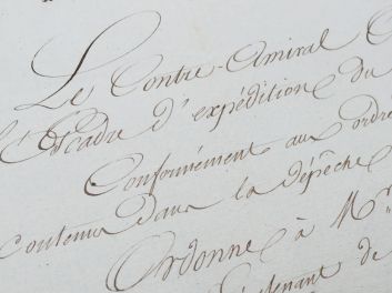 Handschrift, Manuskript, Manuscrit: Louis XIV/ Ludwig XIV., Anne d'Autriche/ Anna von Österreich, Léonor de Maillard Champagne, Louis XIII/ Ludwig XIII.: Titre de Noblesse, Maître d'hôtel du Roi 