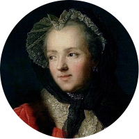 Marie-Caroline-Sophie-Félicité Leszczyńska, reine de France (Maria Karolina Zofia Felicja Leszczyńska, Königin von Frankreich)